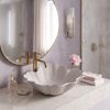 Countertop Basin Rea Flower Beige