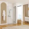Shower doors Rea Hugo 100 Black