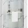 Rankšluosčių lentyna EVO CHROME dušo sienelėms