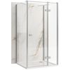 Cabine de douche Rea Atlas 100x90 Chrome