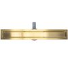 REA Neox pro Linear Drain BRUSHED GOLD 90