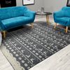 Plush carpet Clover Bergen Grey