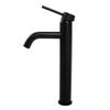 Bathroom faucet Rea Lungo Black High