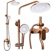 Душова стійка REA DROP Brush Copper