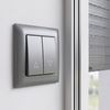 Žalúziový Spínač s Rámikom OSTE JNH009-W GREY