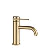 Bathroom faucet Rea Lungo Grip Brush Gold low