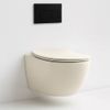 toilet bowl REA Carlo Mini Rimless Ecru
