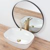 Bathroom faucet GUSTO TWO   Gold High