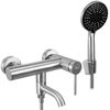 Grifo de bañera REA Clif Brush Nickel