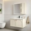 Bathroom furniture set with washbasin Denver 80cm Creme