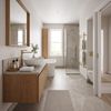 Bathroom faucet PREMIUM Rea Maxim Brush Gold High