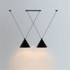 Ceiling lamp Loft black APP548-2CP