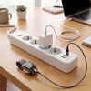 Prelungitor Multipriză 4 prize + 2x USB-A + USB-C JNH021-4A White