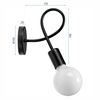 Lampe Applique Murale Métal Loft PARADISE Black 392199