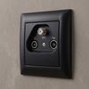 RTV-SAT Antenos Lizdas su Rėmeliu OSTE JNH011-A BLACK