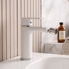 Смеситель для биде Rea Bloom White chrom