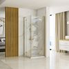 Cabina de ducha REA Hugo 90x90 Gold Brush