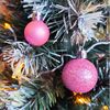 Christmas tree ornaments PINK 100pcs KL-21X03