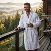 Szlafrok Męski King White S/M