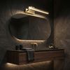 Bad LED-Wandleuchte SWE031-1W 40cm Brush Gold