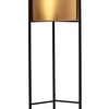 Set 3 Metall Blumentöpfe Gold-Black
