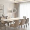 Lampa wisząca szklana APP564-1CP CHROM