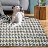 Plush carpet Clover Pepitka Grey