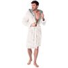 Bathrobe men Jordan Ecru Grey L