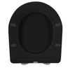 Langsam schließender UF DUROPLAST FLAT BLACK