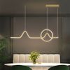 Люстра LEDLHJ022-CP 120 cm GOLD