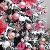 Vianočné ozdoby na stromček 311433 ROSE RED