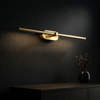 Bathroom LED wall sconce APP1893-1W 60 cm BRUSH GOLD
