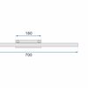 APLICA de baie LED oglinda 9W 70CM APP363-1W