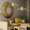 Lampe Ronde Loft Gold APP499-1CP
