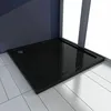 Akrylátová sprchová vanička Rea Savoy černá 90x90