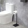 Toilet paper stand Black 322744