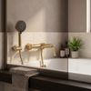 Grifo de bañera PREMIUM REA Como Brush Gold