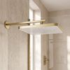Pommeau de douche rectangulaire REA JS-032 Brushed Gold