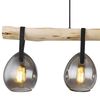Плафон APP1775-4CP WOOD GREY