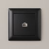 Presa RJ45 con Cornice OSTE JNH010-S BLACK