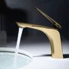 Bathroom faucet Rea Jager Gold low