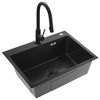 Stainless steel sink Liam Black