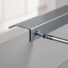 Ручка для шкафа REA Mono / Core 2шт. Brush Steel