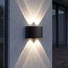 Applique murale de façade LED JNH039-4G Black