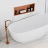 bathroom shelf 30x60 brush copper
