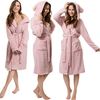 Accappatoio Teddy Pink Women L