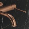 Grifo de bañera Rea Lungo Diamond Brush Copper