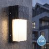 Lampa elewacyjna Kinkiet JNH034-G Czarna