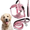 Поводок и шлейки для собаки PJ-064 Pink XL
