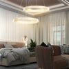 Люстра LED MS002-CP ROSE GOLD 60cm